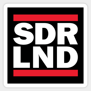 SDRLND Sticker